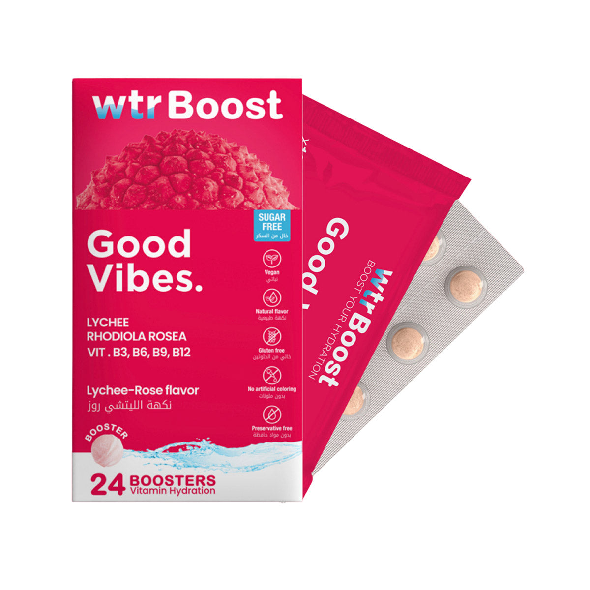 Buy Hydration Tablets: Good Vibes Wtr Boost UAE
