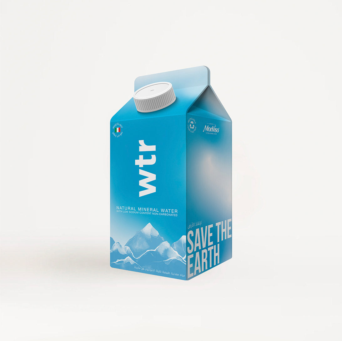 WTR Natural Mineral Water – Low Sodium, Non-Carbonated