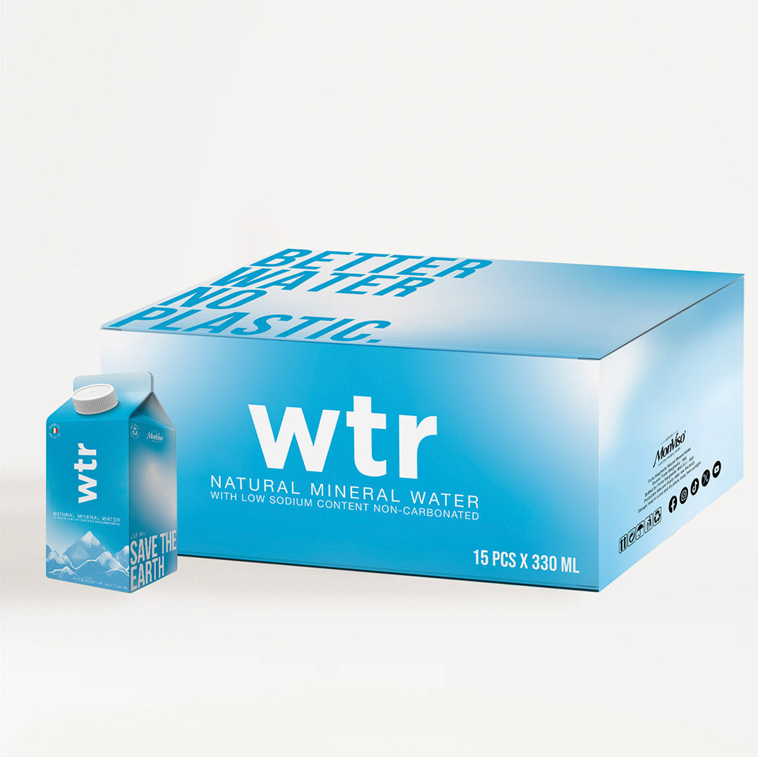 WTR Natural Mineral Water – Low Sodium, Non-Carbonated