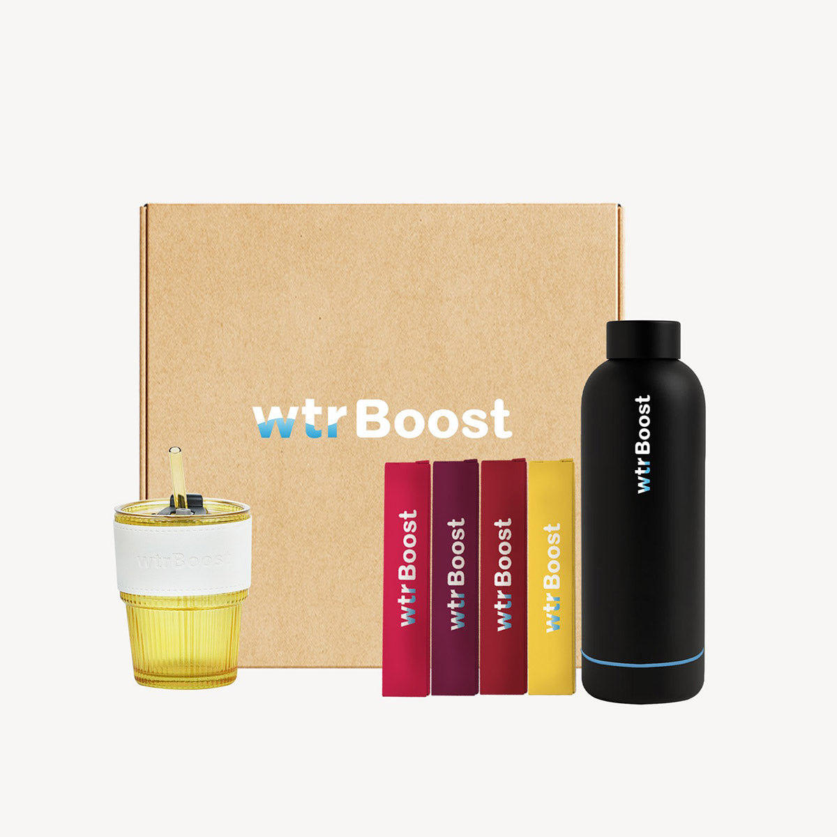 Bundle with Black Stainless Steel Bottle