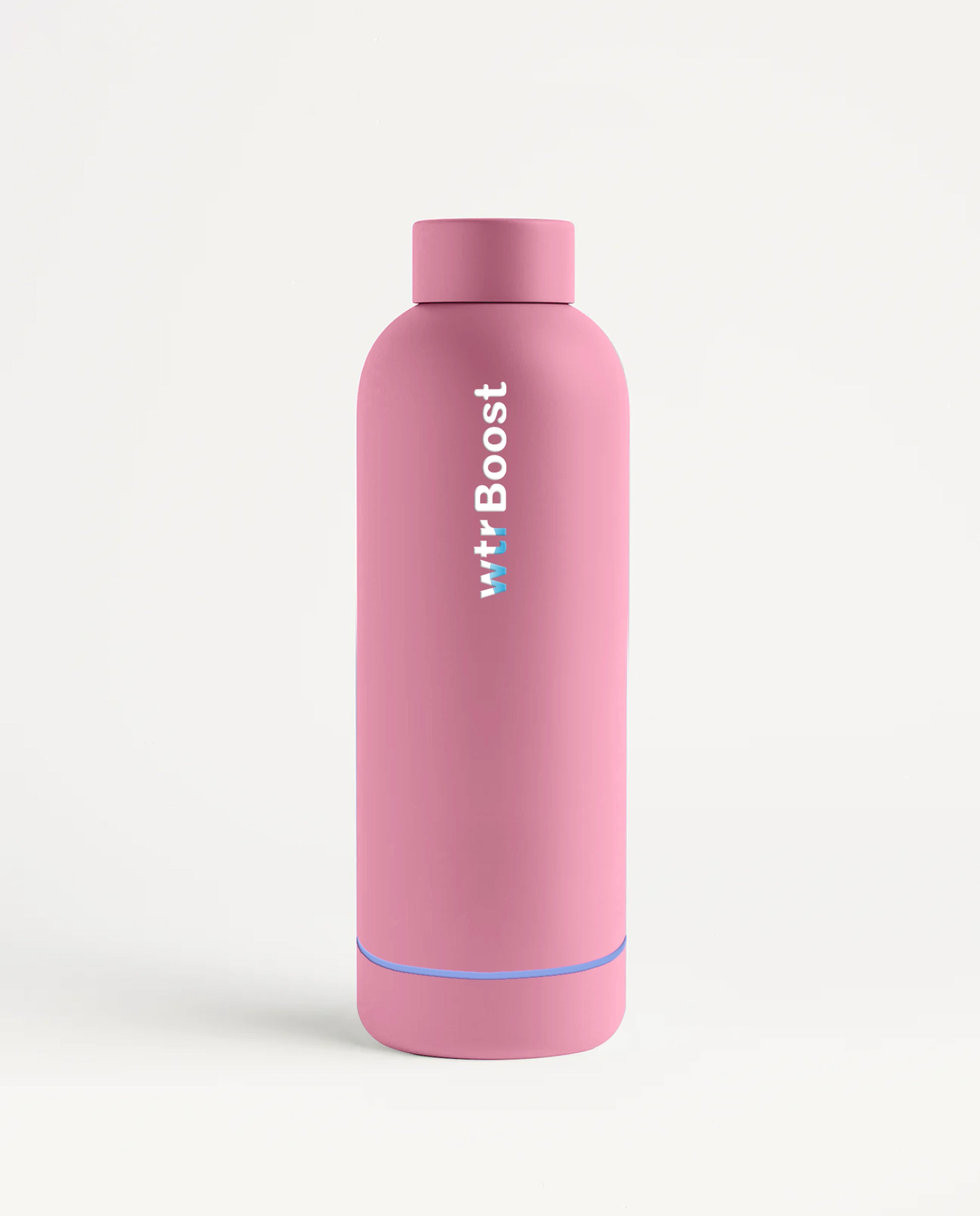 WTR Boost Pastel Pink Stainless Steel Bottle